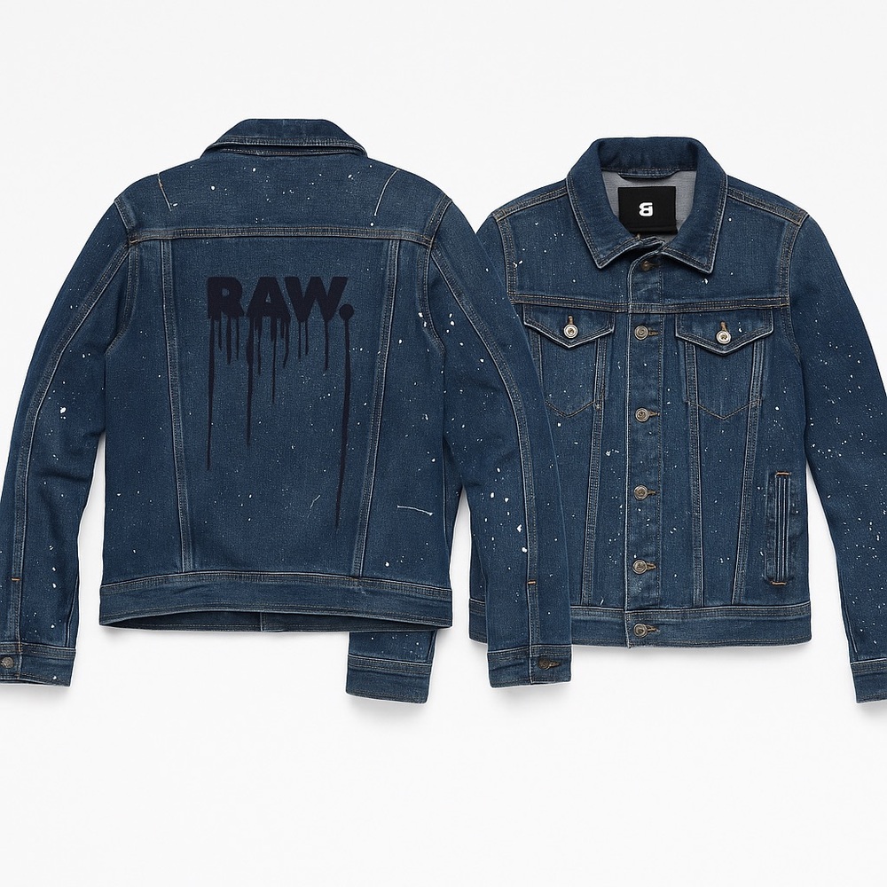 G-STAR DENIM 3301 DECONSTRUCTED 3D SLIM ART JACKET
